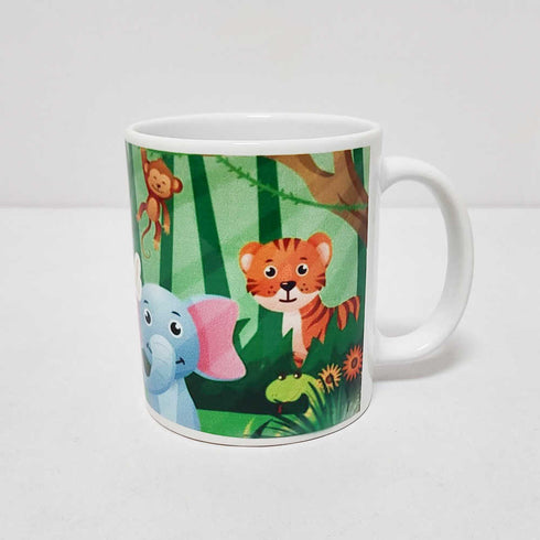 Personalized Animal Printed Kids Mug